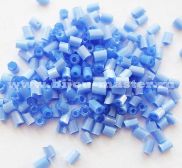 Бисер "Colibry"  "Рубка"(Китай) синий,  непрозрачный , 2.5 мм ( 20 гр)
