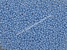 Бисер Чехия Preciosa  10/0  2,3мм голубой  непрозрачный с жемчужным покрытием  50г