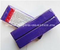 Полимерная глина "Пластика" (Артефакт, Россия) блок 250 г, цвет - фиолетовый