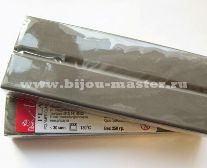 Полимерная глина "Пластика" (Артефакт, Россия) блок 250 г, цвет - серый