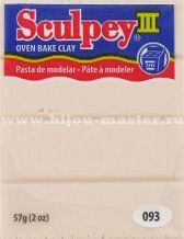 Паста для лепки "Sculpey" (Скальпи), упаковка 57 гр, цвет  093 - "Beige" (Производство США)