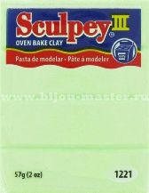 Паста для лепки "Sculpey" (Скальпи), упаковка 57 гр, цвет  1221 - "Pale Pistachio" (Производство США)