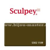 Полимерная глина "Sculpey" (Скальпи), упаковка 57 гр, цвет  1109 - "Suede Brown" (Производство США)