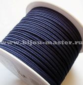 Шнур-сутаж 4мм темно-фиолетовый (1метр)