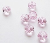 Swarovski Crystal Rondelle артикул 5040 6mm Rosaline