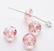 Swarovski Crystal Rondelle артикул 5040 8mm Vintage Rose