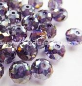 Бусина Swarovski рондель арт.5040 6мм Tanzanite star shine