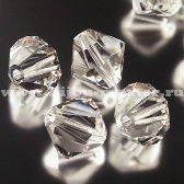 Бусина Swarovski  арт.5301 биконус, размер 8 мм, цвет  Crystal.